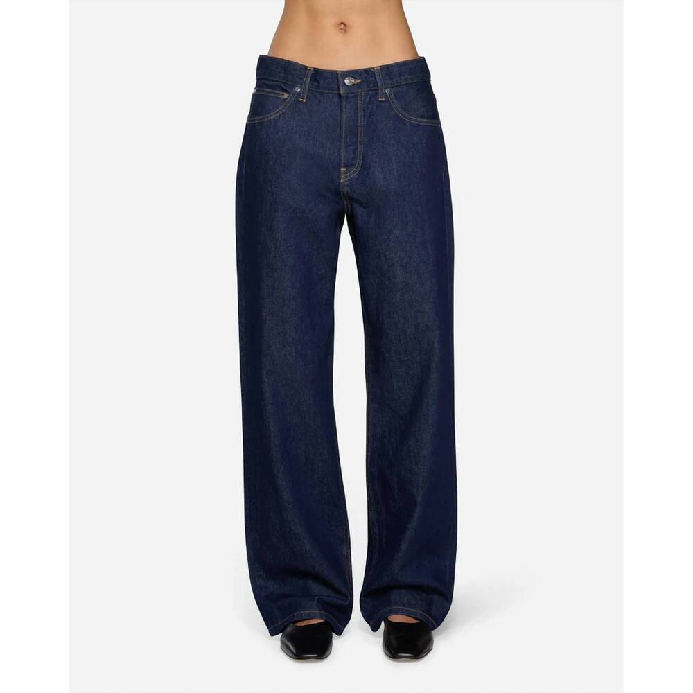 NEW EB DENIM mid rise baggy jean in havana night